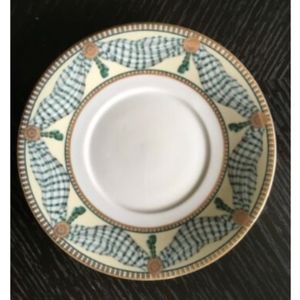 2 Muirfield Proscenium porcelain saucers 6 5/8”